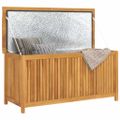 vidaXL Záhradný úložný box 120x50x58 cm, tíkový masív