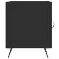 vidaXL Nočné stolíky 2 ks čierne 40x40x50 cm kompozitné drevo