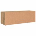 vidaXL Skrinka na topánky dub artisan 102x35x35 cm drevotrieska