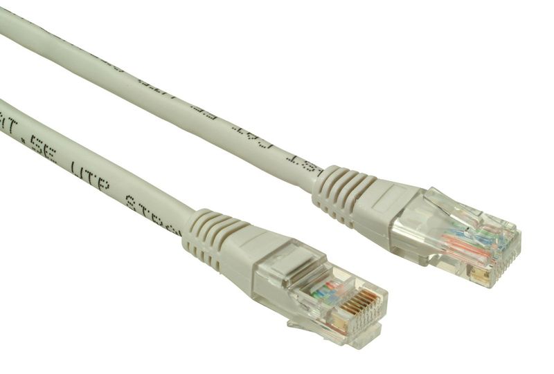 SOLARIX patch kábel CAT6 UTP PVC 0,5 m šedý non-snag proof