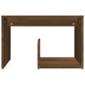 vidaXL Bočný stolík hnedý dub 59x36x38 cm spracované drevo