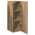 vidaXL TV skrinka dub artisan 30,5x30x90 cm kompozitné drevo