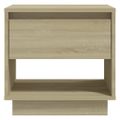 vidaXL Nočný stolík dub sonoma 45x34x44 cm drevotrieska