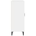 vidaXL Komoda biela 69,5x34x90 cm spracované drevo