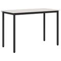 vidaXL Jedálenský stôl Biela 110 x 55 x 75 cm Masívne borovicové drevo