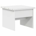 vidaXL Konferenčný stolík Biela 55 x 54,5 x 45 cm Kompozitné drevo