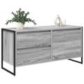vidaXL TV skrinka 100 x 36 x 49.5 cm Sivý Sonoma Kompozitné drevo