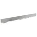 vidaXL Obrubník trávnika 50 ks 103 x 10 cm Oceľ Strieborná