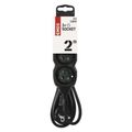 Predlžovací kábel EMOS PC0312 2 m, 3 zásuvky, čierny, PVC, 1 mm2
