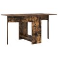 vidaXL Jedálenský stôl 138 x 70 x 73,5 cm Kompozitné drevo Dymový dub