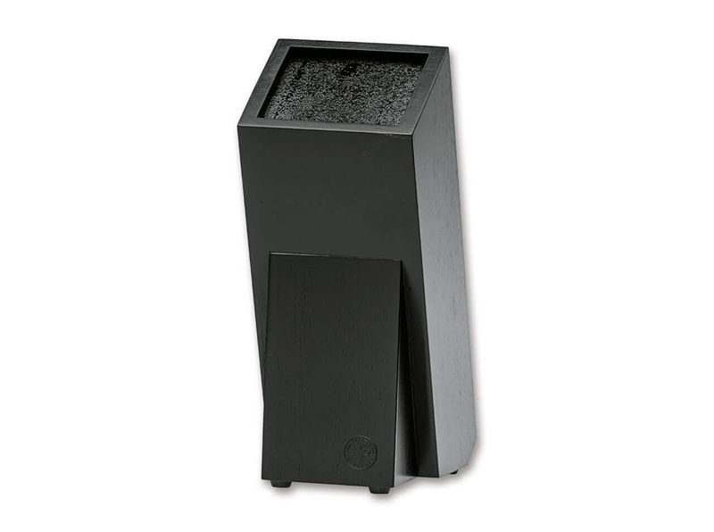 Böker Manufaktur Solingen 03BO084 Gusto Wood Black stojan na nože, čierne drevo