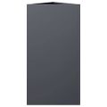 vidaXL Záhradné kvetináče 2 ks antracit trojuholník 40x34,5x75 cm oceľ