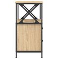 vidaXL Nočný stolík dub sonoma 34x35,5x70 cm kompozitné drevo