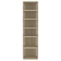 vidaXL Skrinky na topánky 2 ks dub sonoma 27,5x27x102 cm