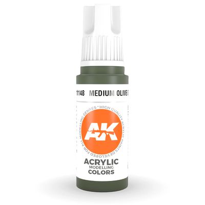 AK Interactive: General Series - Medium Olive Green