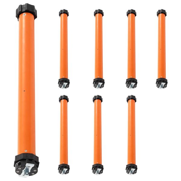 vidaXL Trubkové motory 8 ks 40 Nm