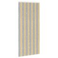 vidaXL Záves proti hmyzu z chenille Šedá a béžová 100 x 220 cm 100% PP