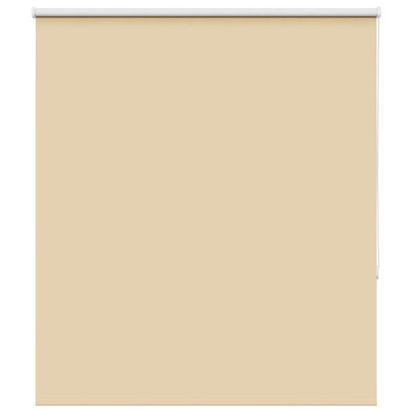 vidaXL Roleta Zatemnenie Béžová 125x175 cm Šírka látky 121,6 cm
