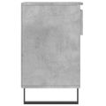 vidaXL Botník betónovo sivý 102x36x60 cm spracované drevo