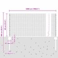 vidaXL Hexagonálny plot s stĺpom 50 x 0,6 m PVC potiahnutá oceľ Zelená