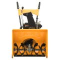 vidaXL Snehová fréza, 6.5 HP žlto-čierna