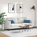 vidaXL Vankúše na pohovku 2 pcs Modrá 50 x 30 cm Kordúrová tkanina