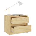 vidaXL Nočný stolík 40x30,5x35,5 cm, borovicový masív