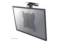 Držiak - plný pohyb - pre Displej LCD - čierna - veľkosť obrazovky: 10"-40" - stropná montáž