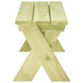 vidaXL Záhradná lavička 170 cm, impregnovaná borovica