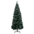 vidaXL Umelý vianočný stromček 150 LED 150 cm