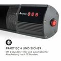 10031445 Blumfeldt Nitro, terasový ohrievač, pozlátená elektrónka, 1500 W, IP55, hliník