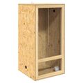 vidaXL Terárium Hnedá 50 x 50 x 100 cm OSB
