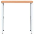 vidaXL Pracovný stôl 100x60x(73-99,5) cm bukový masív obdĺžnikový