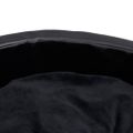 vidaXL Pelech pre psa čierny 90x79x20 cm plyš a umelá koža