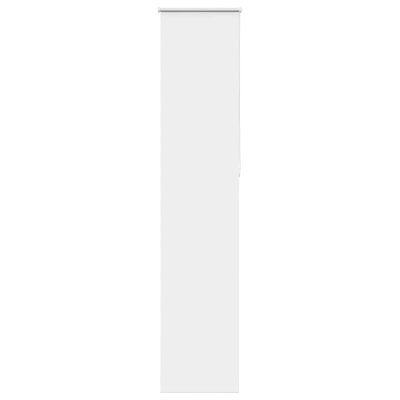 vidaXL Roleta Zatemnenie biela 45x210cm Šírka látky 40,7cm Polyester