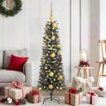 vidaXL Umelý vianočný stromček Zelená 120 cm PVC, plast a oceľ