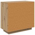 vidaXL Servírovacia skriňa Remeselný dub 80 x 40 x 75 cm