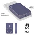 Powerbanka EMOS WI 1046 /B0551BL/, 10 000 mAh, 20 W+Wireless, modrá