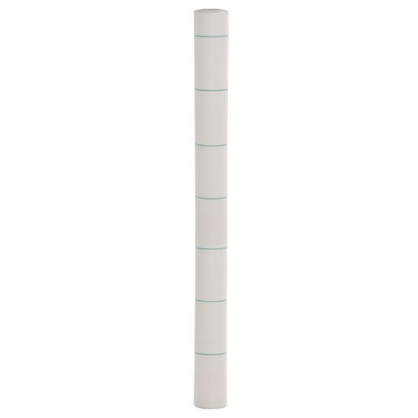 vidaXL Membrána proti burine biela 1,5x150 m PP