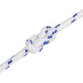 vidaXL Lodné lano biele 18 mm 25 m polypropylén