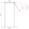 vidaXL Roleta Sivá 120 x 220 cm Bambus
