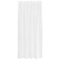 vidaXL Voile záclona 2 ks Biela 175 x 140 cm Polyester