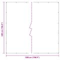vidaXL Priehľadná plachta s okami 5x5 m Polyetylén