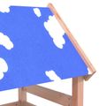 vidaXL Herná veža Hnedá 110,5 x 52,5 x 215 cm Masívna duglaska
