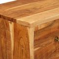 vidaXL Komoda s dverami Prírodná 55 x 30 x 90 cm Pevné akáciové drevo