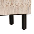 vidaXL Servírovacia skriňa 60 x 33 x 75 cm Masívne mango drevo