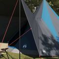 vidaXL Tipi stan so strechou s úložiskom Modrá 510 x 690 x 330 cm taft