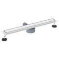 vidaXL Sprchový odtok 2 v 1 s 360° siphonom Strieborná 70 cm