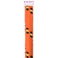 vidaXL Lano na čln 6 mm 5 m Oranžová