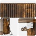 vidaXL Nástenná TV skrinka 59,5 x 31 x 30 cm Dymový dub